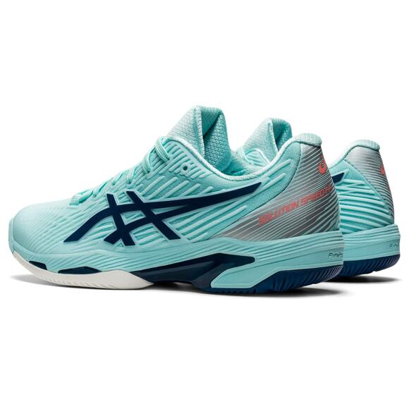 Asics SOLUTION SPEED FF 2 Women Tennis Shoes Clear Blue/Light Indigo size 9.5 B main image 7